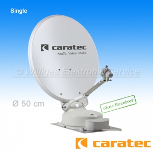 Caratec Sat-Antenne CASAT500D, 50 cm Spiegel
